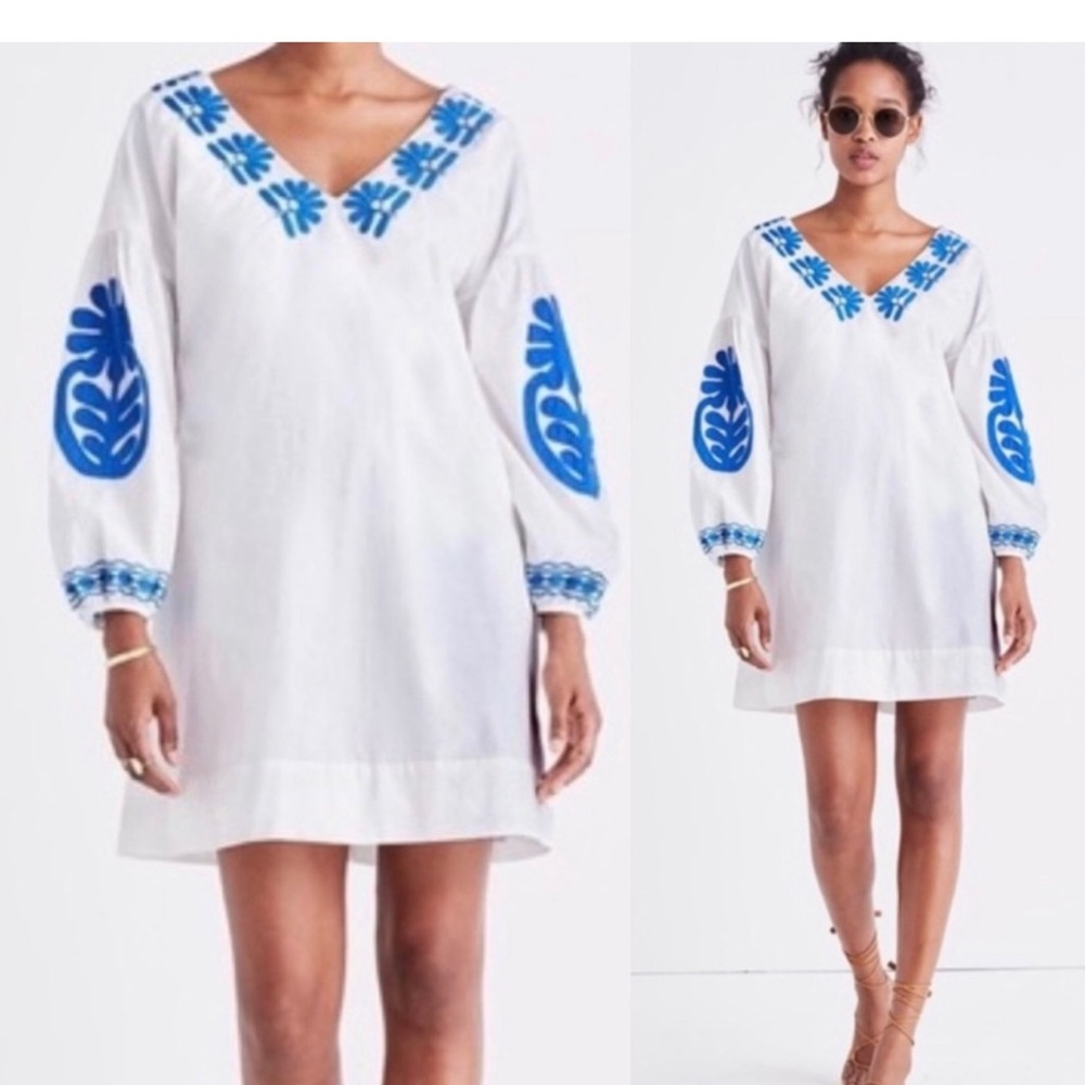 Madewell white dress 💭💭